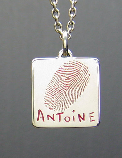 médaille empreinte