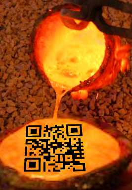 photo QR code fonderie de l'oppidum