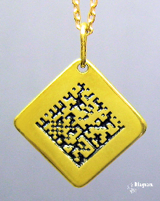 pendentif or datamatrix bijoudabord.com