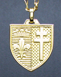 pendentif blason